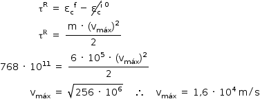 «math style=¨font-family:Tahoma¨ xmlns=¨http://www.w3.org/1998/Math/MathML¨»«mstyle mathsize=¨14px¨»«mo»§#x000A0;«/mo»«mo»§#x000A0;«/mo»«mo»§#x000A0;«/mo»«mo»§#x000A0;«/mo»«mo»§#x000A0;«/mo»«mo»§#x000A0;«/mo»«mo»§#x000A0;«/mo»«mo»§#x000A0;«/mo»«mo»§#x000A0;«/mo»«mo»§#x000A0;«/mo»«mo»§#x000A0;«/mo»«mo»§#x000A0;«/mo»«mo»§#x000A0;«/mo»«mo»§#x000A0;«/mo»«msup»«mi style=¨font-family:`Times New Roman`¨ mathvariant=¨normal¨»§#x003C4;«/mi»«mi mathvariant=¨normal¨»R«/mi»«/msup»«mo»§#x000A0;«/mo»«mo»=«/mo»«mo»§#x000A0;«/mo»«msup»«msub»«mi mathvariant=¨normal¨»§#x003B5;«/mi»«mi mathvariant=¨normal¨»c«/mi»«/msub»«mi mathvariant=¨normal¨»f«/mi»«/msup»«mo»§#x000A0;«/mo»«mo»-«/mo»«mo»§#x000A0;«/mo»«menclose notation=¨updiagonalstrike¨»«msup»«msub»«mi mathvariant=¨normal¨»§#x003B5;«/mi»«mi mathvariant=¨normal¨»c«/mi»«/msub»«mi mathvariant=¨normal¨»i«/mi»«/msup»«/menclose»«msup»«mo»§#x000A0;«/mo»«mn»0«/mn»«/msup»«mspace linebreak=¨newline¨/»«mo»§#x000A0;«/mo»«mo»§#x000A0;«/mo»«mo»§#x000A0;«/mo»«mo»§#x000A0;«/mo»«mo»§#x000A0;«/mo»«mo»§#x000A0;«/mo»«mo»§#x000A0;«/mo»«mo»§#x000A0;«/mo»«mo»§#x000A0;«/mo»«mo»§#x000A0;«/mo»«mo»§#x000A0;«/mo»«mo»§#x000A0;«/mo»«mo»§#x000A0;«/mo»«mo»§#x000A0;«/mo»«msup style=¨font-family:`Times New Roman`¨»«mi style=¨font-family:`Times New Roman`¨ mathvariant=¨normal¨»§#x003C4;«/mi»«mi mathvariant=¨normal¨»R«/mi»«/msup»«mo»§#x000A0;«/mo»«mo»=«/mo»«mo»§#x000A0;«/mo»«mfrac»«mrow»«mi mathvariant=¨normal¨»m«/mi»«mo»§#x000A0;«/mo»«mo»§#x000B7;«/mo»«mo»§#x000A0;«/mo»«mo»(«/mo»«msub»«mi mathvariant=¨normal¨»v«/mi»«mi»m§#x000E1;x«/mi»«/msub»«msup»«mo»)«/mo»«mn»2«/mn»«/msup»«/mrow»«mn»2«/mn»«/mfrac»«mspace linebreak=¨newline¨/»«mn»768«/mn»«mo»§#x000A0;«/mo»«mo»§#x000B7;«/mo»«mo»§#x000A0;«/mo»«msup»«mn»10«/mn»«mn»11«/mn»«/msup»«mo»§#x000A0;«/mo»«mo»=«/mo»«mo»§#x000A0;«/mo»«mfrac»«mrow»«mn»6«/mn»«mo»§#x000A0;«/mo»«mo»§#x000B7;«/mo»«mo»§#x000A0;«/mo»«msup»«mn»10«/mn»«mn»5«/mn»«/msup»«mo»§#x000A0;«/mo»«mo»§#x000B7;«/mo»«mo»§#x000A0;«/mo»«mo»(«/mo»«msub»«mi mathvariant=¨normal¨»v«/mi»«mi»m§#x000E1;x«/mi»«/msub»«msup»«mo»)«/mo»«mn»2«/mn»«/msup»«/mrow»«mn»2«/mn»«/mfrac»«mspace linebreak=¨newline¨/»«mo»§#x000A0;«/mo»«mo»§#x000A0;«/mo»«mo»§#x000A0;«/mo»«mo»§#x000A0;«/mo»«mo»§#x000A0;«/mo»«mo»§#x000A0;«/mo»«mo»§#x000A0;«/mo»«mo»§#x000A0;«/mo»«mo»§#x000A0;«/mo»«mo»§#x000A0;«/mo»«mo»§#x000A0;«/mo»«msub»«mi mathvariant=¨normal¨»v«/mi»«mi»m§#x000E1;x«/mi»«/msub»«mo»§#x000A0;«/mo»«mo»=«/mo»«mo»§#x000A0;«/mo»«msqrt»«mn»256«/mn»«mo»§#x000A0;«/mo»«mo»§#x000B7;«/mo»«mo»§#x000A0;«/mo»«msup»«mn»10«/mn»«mn»6«/mn»«/msup»«/msqrt»«mo»§#x000A0;«/mo»«mo»§#x000A0;«/mo»«mo»§#x000A0;«/mo»«mo»§#x000A0;«/mo»«mo»§#x02234;«/mo»«mo»§#x000A0;«/mo»«mo»§#x000A0;«/mo»«mo»§#x000A0;«/mo»«mo»§#x000A0;«/mo»«msub»«mi mathvariant=¨normal¨»v«/mi»«mi»m§#x000E1;x«/mi»«/msub»«mo»§#x000A0;«/mo»«mo»=«/mo»«mo»§#x000A0;«/mo»«mn»1«/mn»«mo»,«/mo»«mn»6«/mn»«mo»§#x000A0;«/mo»«mo»§#x000B7;«/mo»«mo»§#x000A0;«/mo»«msup»«mn»10«/mn»«mn»4«/mn»«/msup»«mo»§#x000A0;«/mo»«mi mathvariant=¨normal¨»m«/mi»«mo»/«/mo»«mi mathvariant=¨normal¨»s«/mi»«/mstyle»«/math»