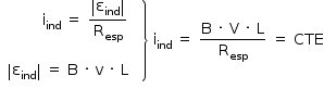 «math style=¨font-family:Tahoma¨ xmlns=¨http://www.w3.org/1998/Math/MathML¨»«mstyle mathsize=¨14px¨»«mfenced open=¨¨ close=¨}¨»«mtable columnalign=¨right¨»«mtr»«mtd»«msub»«mi mathvariant=¨normal¨»i«/mi»«mi»ind«/mi»«/msub»«mo»§#xA0;«/mo»«mo»=«/mo»«mo»§#xA0;«/mo»«mfrac»«mfenced open=¨|¨ close=¨|¨»«msub»«mi mathvariant=¨normal¨»§#x3B5;«/mi»«mi»ind«/mi»«/msub»«/mfenced»«msub»«mi mathvariant=¨normal¨»R«/mi»«mi»esp«/mi»«/msub»«/mfrac»«mo»§#xA0;«/mo»«mo»§#xA0;«/mo»«/mtd»«/mtr»«mtr»«mtd»«mover»«mrow»«mfenced open=¨|¨ close=¨|¨»«msub»«mi mathvariant=¨normal¨»§#x3B5;«/mi»«mi»ind«/mi»«/msub»«/mfenced»«mo»§#xA0;«/mo»«mo»=«/mo»«mo»§#xA0;«/mo»«mi mathvariant=¨normal¨»B«/mi»«mo»§#xA0;«/mo»«mo»§#xB7;«/mo»«mo»§#xA0;«/mo»«mi mathvariant=¨normal¨»v«/mi»«mo»§#xA0;«/mo»«mo»§#xB7;«/mo»«mo»§#xA0;«/mo»«mi mathvariant=¨normal¨»L«/mi»«/mrow»«mrow/»«/mover»«mo»§#xA0;«/mo»«mo»§#xA0;«/mo»«/mtd»«/mtr»«/mtable»«/mfenced»«mo»§#xA0;«/mo»«msub»«mi mathvariant=¨normal¨»i«/mi»«mi»ind«/mi»«/msub»«mo»§#xA0;«/mo»«mo»=«/mo»«mo»§#xA0;«/mo»«mfrac»«mrow»«mi mathvariant=¨normal¨»B«/mi»«mo»§#xA0;«/mo»«mo»§#xB7;«/mo»«mo»§#xA0;«/mo»«mi mathvariant=¨normal¨»V«/mi»«mo»§#xA0;«/mo»«mo»§#xB7;«/mo»«mo»§#xA0;«/mo»«mi mathvariant=¨normal¨»L«/mi»«/mrow»«msub»«mi mathvariant=¨normal¨»R«/mi»«mi»esp«/mi»«/msub»«/mfrac»«mo»§#xA0;«/mo»«mo»=«/mo»«mo»§#xA0;«/mo»«mi»CTE«/mi»«/mstyle»«/math»
