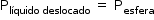 começar estilo tamanho matemático 14px reto P com líquido espaço deslocado subscrito fim do subscrito espaço igual a espaço reto P com esfera subscrito fim do estilo